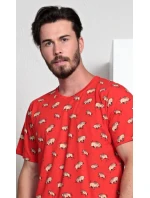 Pánske pyžamo dlhé Býk Pánske pyžamo dlhé Býk