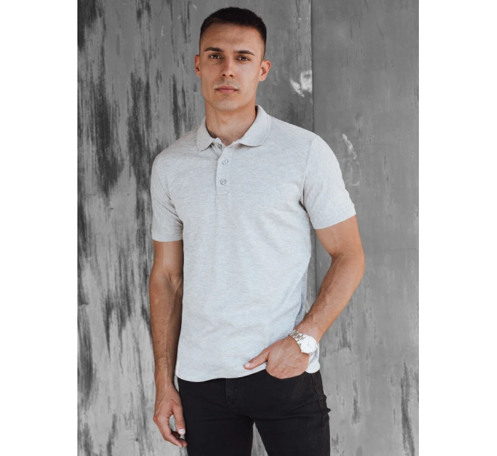 Pánská světle šedá polokošile Dstreet model 21977406 - FashionStreet Pánská světle šedá polokošile Dstreet model 21977406 - FashionStreet