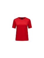 Dámské tričko PEAK PERFORMANCE W Explore Graphic Tee, červené Dámské tričko PEAK PERFORMANCE W Explore Graphic Tee, červené