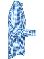 JN 638 Popelínová kostkovaná košile styl royal/white model 22487430 - Daiber