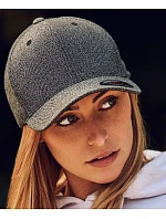 Flexfit 6355 6 panelová kšiltovka "Melange" 55.6355 dark heather grey Flexfit 6355 6 panelová kšiltovka "Melange" 55.6355 dark heather grey