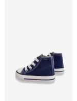 Dětské Vysoké Tenisky námořnická modrá Filemon Dětské Vysoké Tenisky námořnická modrá Filemon