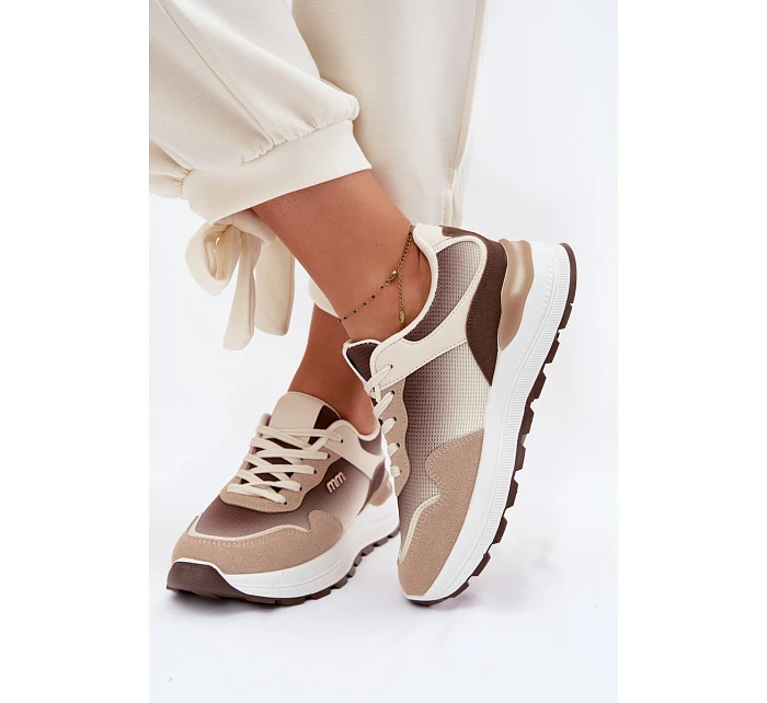 Dámské tenisky na platformě Hnědé model 22099924 - Boto