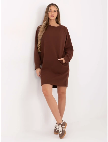 Sukienka MJ SK model 21782459 brązowy - FPrice