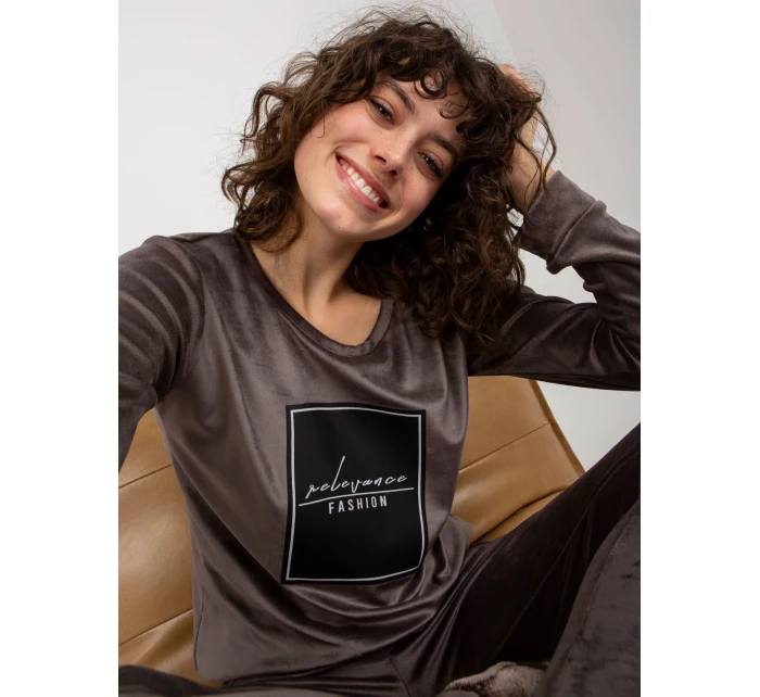 Súprava RV KMPL 8440.58P tmavo šedá