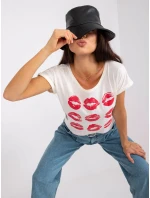 Tričko TW TS ecru model 17144579 - FPrice Tričko TW TS ecru model 17144579 - FPrice