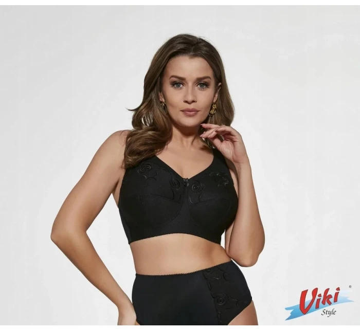 Dámska podprsenka Zofia 581 Black - Viki Dámska podprsenka Zofia 581 Black - Viki