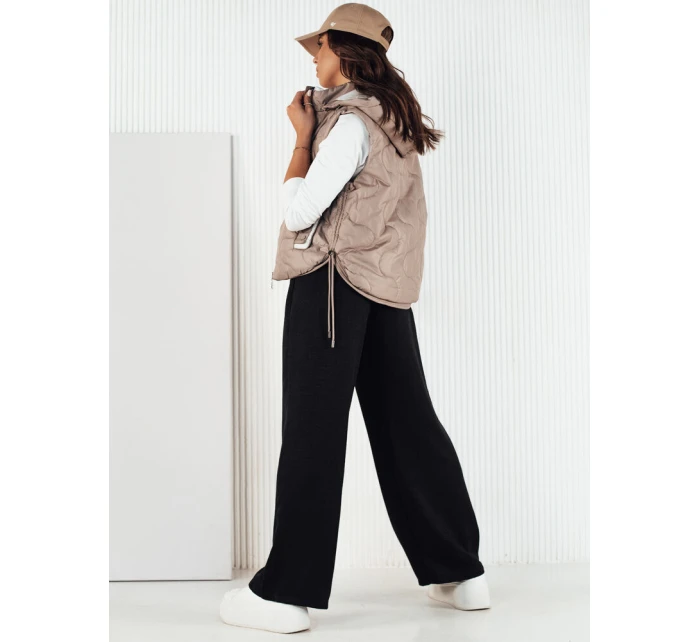 Dámská prošívaná vesta béžová Dstreet model 21974276 - FashionStreet