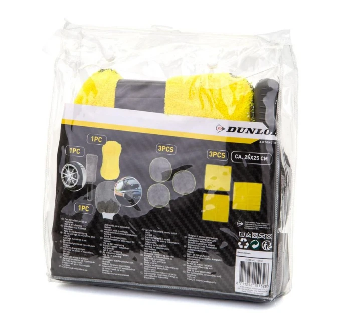 SÚPRAVA NA UMÝVANIE AUTA DUNLOP 9 POLOŽIEK