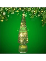 VIANOČNÝ STROMČEK ZELENÝ LED 7 KORÚN TEPLÁ BIELA 40CM VIANOČNÝ STROMČEK ZELENÝ LED 7 KORÚN TEPLÁ BIELA 40CM