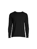 Pánske tričko CASALL M Essential Long Sleeve, čierne