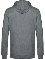 B&C #Hoodie Pánska mikina s kapucňou 01.U03W heather mid grey