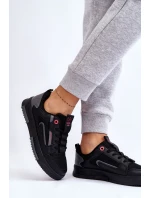 Damskie Niskie Sneakersy Cross Jeans LL2R4012C Czarne