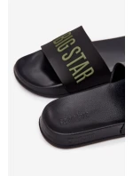 Klapki Męskie Big Star SS174359 Czarne