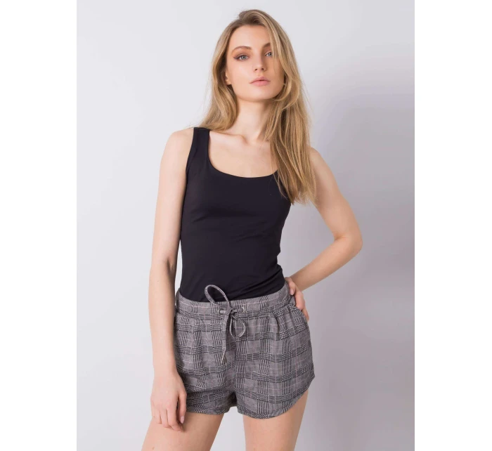 Šortky D17003O61874K šedá čierna