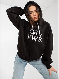 Dámska mikina EM BL 651 2.14X čierna - FPrice