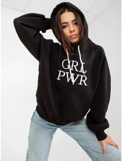 Dámska mikina EM BL 651 2.14X čierna - FPrice