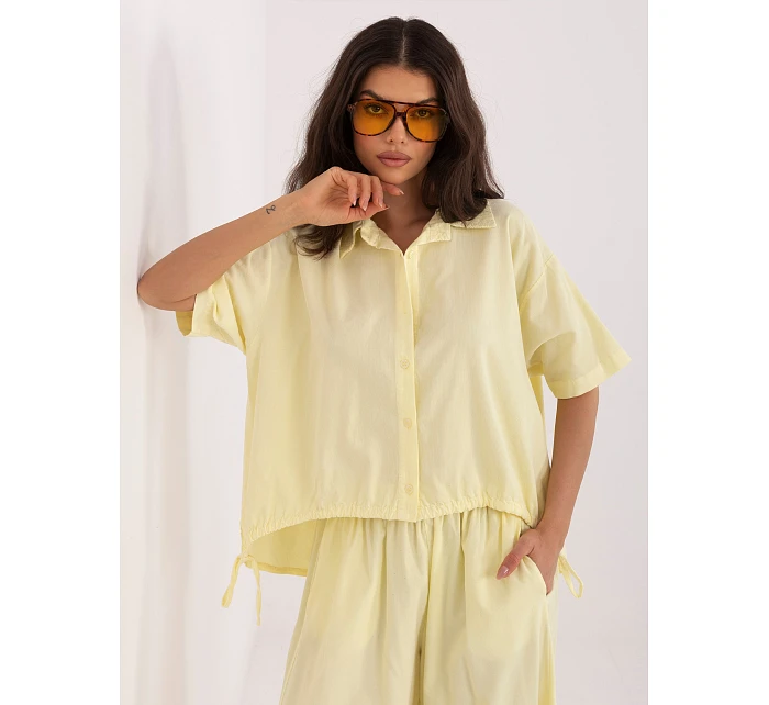 Koszula IT KS model 22047085 jasny żółty - FPrice
