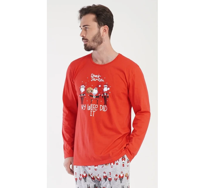Pánske pyžamo dlhé Santa