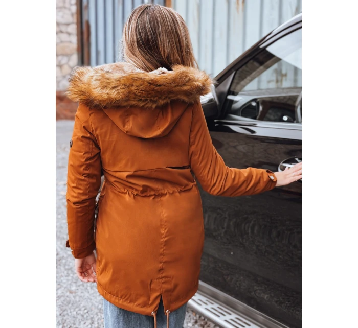 Dámska parka STELLA camel FashionStreet TY3182