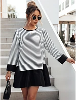 FAUCON mini šaty biele FashionStreet EY2452