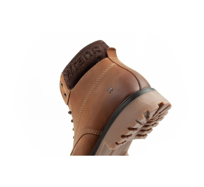 Wrangler Arch pánske sobolie topánky elegantné prírodná koža hnedá