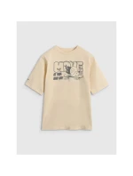 Chlapecké tričko oversize s potiskem model 21736427 - 4F Chlapecké tričko oversize s potiskem model 21736427 - 4F