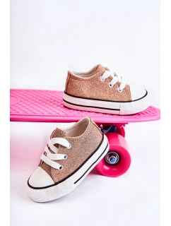 Dětské tenisky vázané Rose Gold model 21587094 - Boto