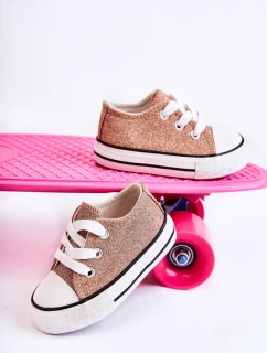Dětské tenisky vázané Rose Gold model 21587094 - Boto