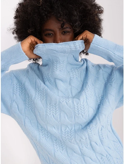 Sweter AT SW model 19341516 jasny niebieski - FPrice