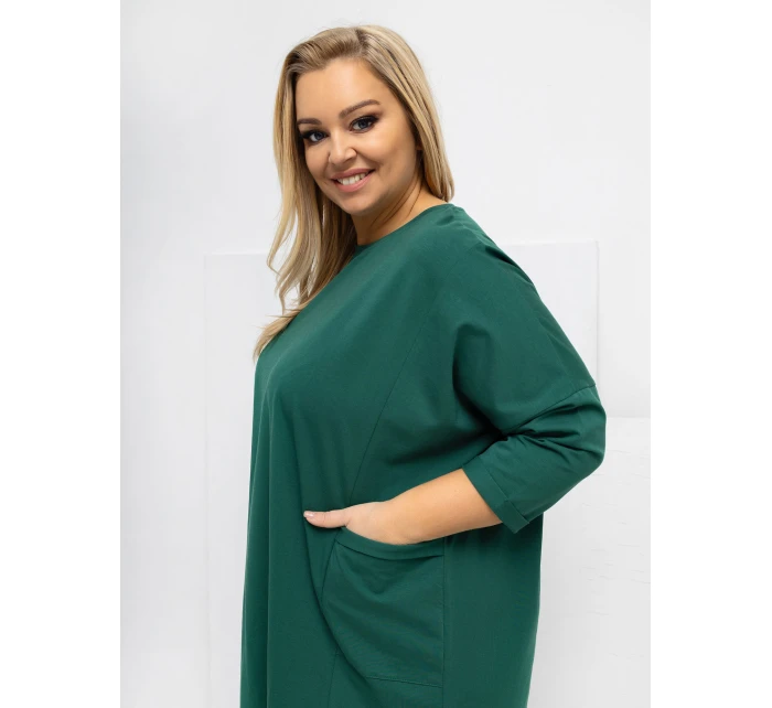 Blúzka RV BZ A1076.00 tmavozelená