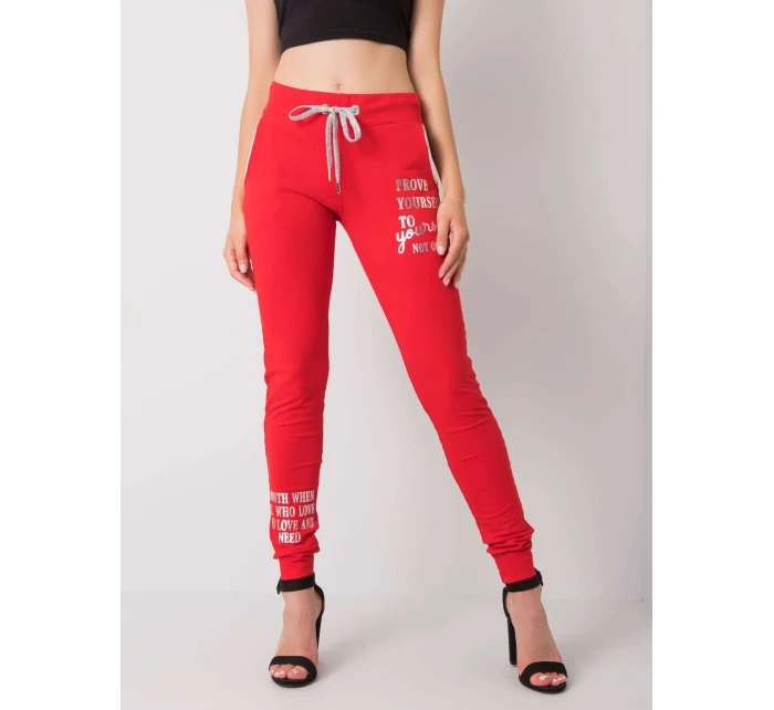 RV DR 6201.28 Tepláky červené RV DR 6201.28 Tepláky červené