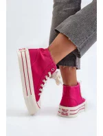 Dámské Tenisky na platformě Fuchsia Aineri Dámské Tenisky na platformě Fuchsia Aineri