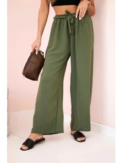 Dámske nohavice 5878 khaki - Kesi