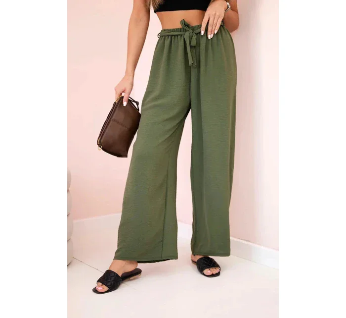 Dámske nohavice 5878 khaki - Kesi