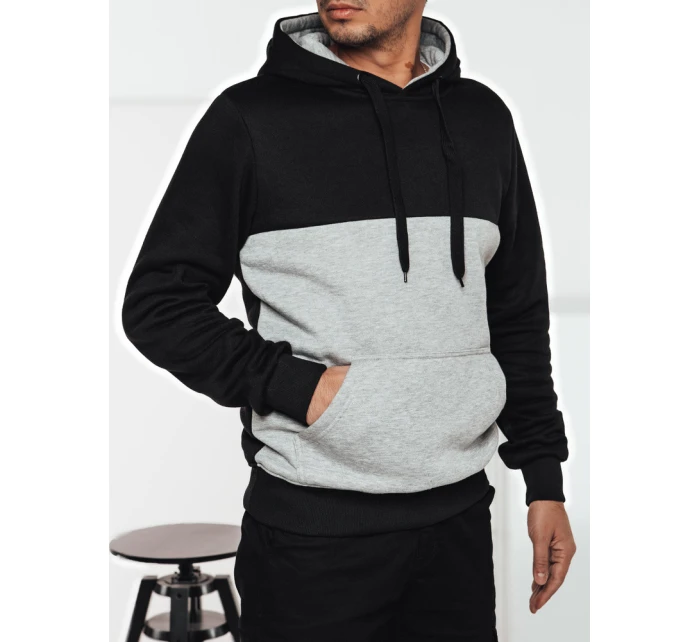 Pánská mikina s kapucí černá Dstreet model 21979929 - FashionStreet