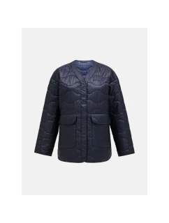 Peak Performance W Oversized Liner Prešívaná bunda Black