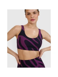 Podprsenka na jogu a pilates so strednou podporou 4F 4FWSS25USBAF165-50A dámske