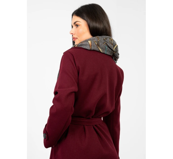 Závoj AT CH F67024.26 tmavosivý