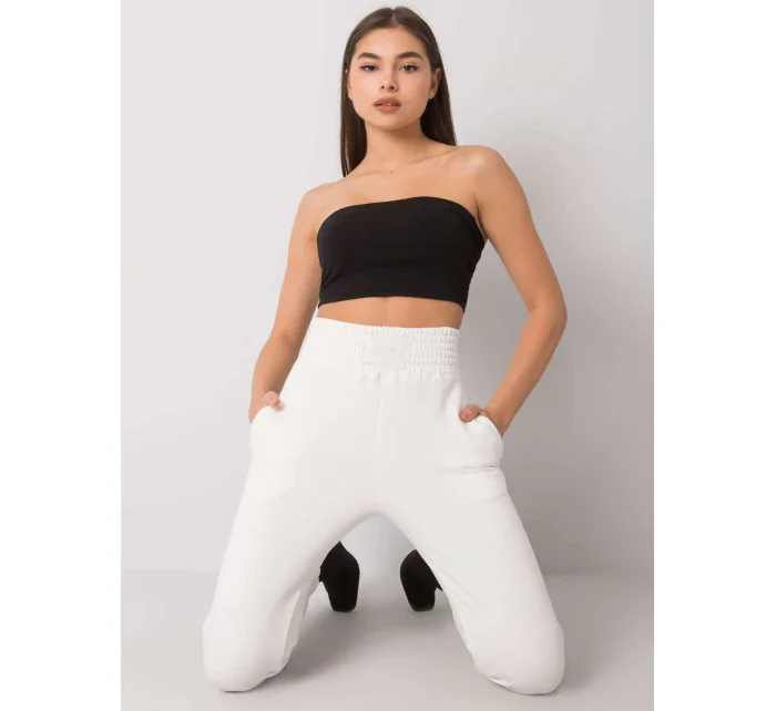 Tepláky FE DR model 16161997 ecru - FPrice Tepláky FE DR model 16161997 ecru - FPrice