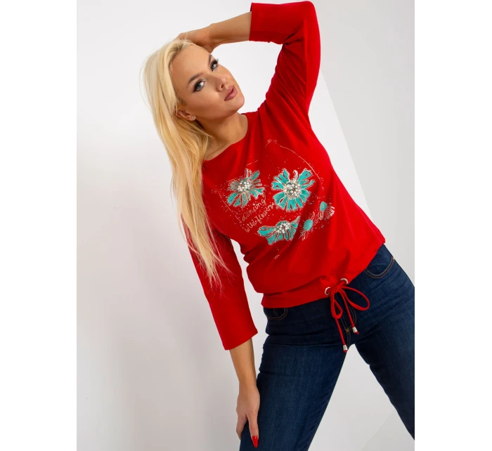 Halenka RV BZ model 18018968 červená - FPrice Halenka RV BZ model 18018968 červená - FPrice