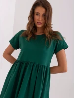 Sukienka RV SK model 21784391 ciemny zielony - FPrice Sukienka RV SK model 21784391 ciemny zielony - FPrice