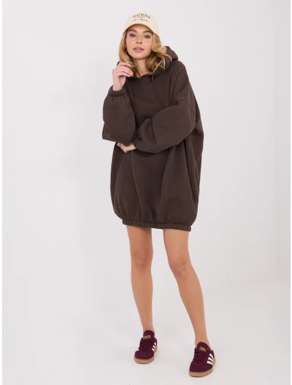 Mikina WT BL A1461.13P tmavohnedá