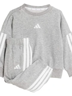 Detská tepláková súprava adidas Essentials Joggers sivá JV9852