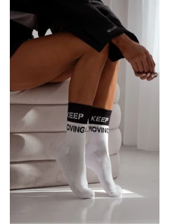 Dámské ponožky Keep Moving bílé