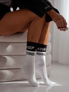 Dámské ponožky Keep Moving bílé