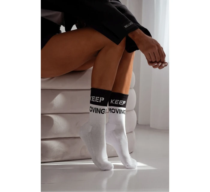 Dámské ponožky Keep Moving bílé
