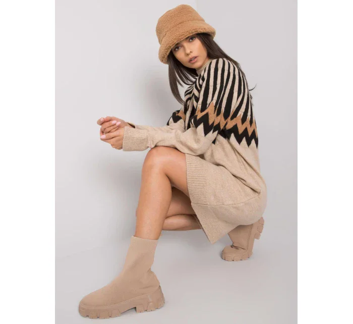 LC SK 0098 Šaty.37X béžová