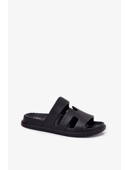 Dámske penové papuče - čierne