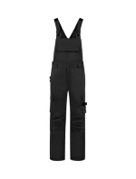 Pracovné nohavice Bib & Brace Twill Cordura s laclom unisex čierne